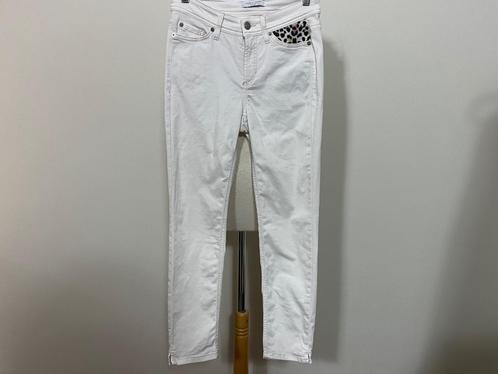 Witte Cambio broek maat XS 34, Kleding | Dames, Spijkerbroeken en Jeans, Zo goed als nieuw, W27 (confectie 34) of kleiner, Wit