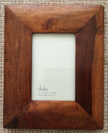 Sheesham wood photo frame (voor foto van 10 x 15 cm)