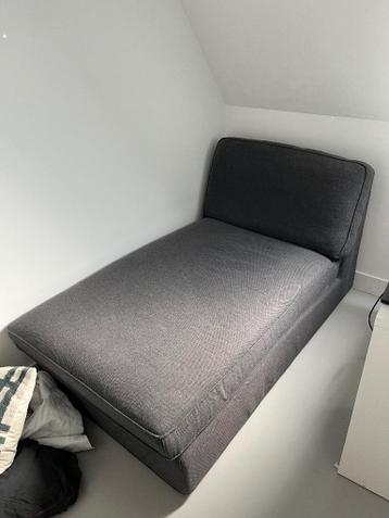 Te koop: Ikea KIVIK Chaise longue Tresund antraciet - afbeelding 1 Te koop: Ikea KIVIK Chaise longue Tresund antraciet - afbeelding 1