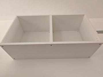 Besta (Ikea) Witte Wandkast met 2 Vakken - afbeelding 6 Besta (Ikea) Witte Wandkast met 2 Vakken - afbeelding 6