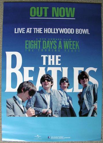 The Beatles Live At The Hollywood Bowl promotie poster NIEUW