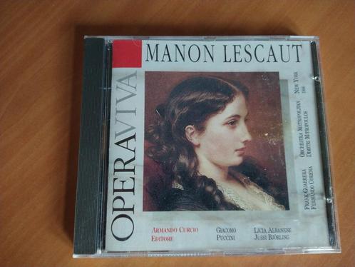 CD Puccini - Manon Lescaut, Cd's en Dvd's, Cd's | Klassiek, Zo goed als nieuw, Opera of Operette, Ophalen of Verzenden