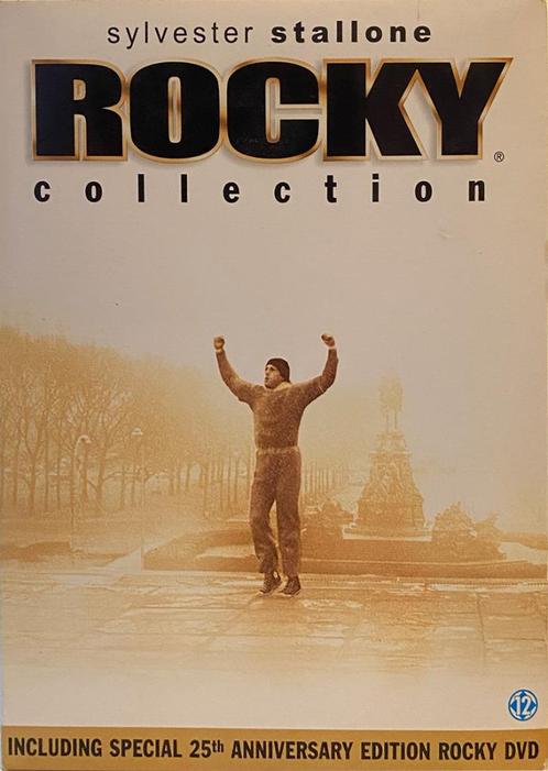 Rocky 1 t/m 5 DVD box set € 20,-, Cd's en Dvd's, Dvd's | Actie, Zo goed als nieuw, Actie, Boxset, Vanaf 12 jaar, Ophalen of Verzenden