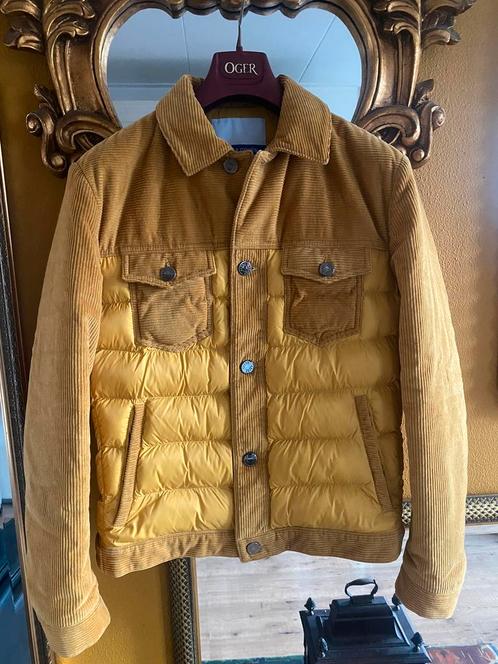 Jacob Cohen corduroy trucker jacket NIEUW maat L nwpr 1630€, Kleding | Heren, Jassen | Zomer, Nieuw, Maat 52/54 (L), Geel, Ophalen of Verzenden