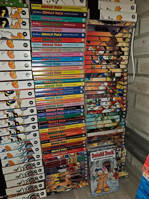 Gigantisch veel Donald Duck (dubbel/thema)pockets (ook los!), Boeken, Stripboeken, Gelezen, Meerdere stripboeken, Ophalen of Verzenden