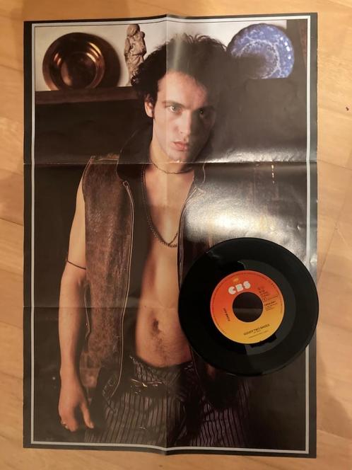Adam Ant (4 singles & poster), Cd's en Dvd's, Vinyl Singles, Gebruikt, Single, Overige genres, 7 inch, Ophalen of Verzenden