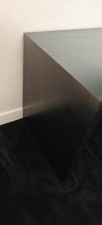 Bureau Malm Ikea zwart/bruin - afbeelding 4 Bureau Malm Ikea zwart/bruin - afbeelding 4