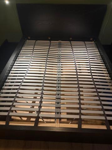 Ikea Malm bed 160x200 + Hokåsen matras - afbeelding 5 Ikea Malm bed 160x200 + Hokåsen matras - afbeelding 5