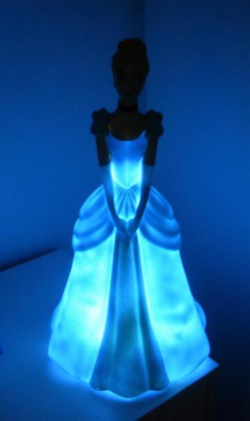 Asssepoester Nachtlamp Cinderella Sierbeeld Lamp
