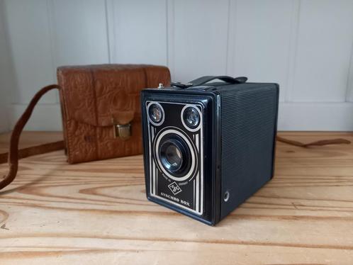 Vintage fotocamera Agfa Synchro box, Verzamelen, Fotografica en Filmapparatuur, Ophalen of Verzenden