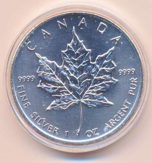 Canada 1 ounce 2011 Maple leaf, Postzegels en Munten, Edelmetalen en Baren, Zilver, Ophalen of Verzenden