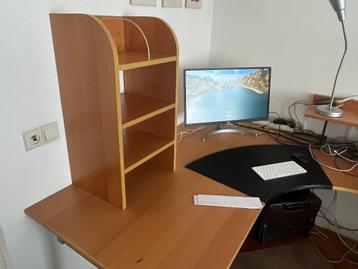 IKEA hoekbureau met extra's - afbeelding 3 IKEA hoekbureau met extra's - afbeelding 3