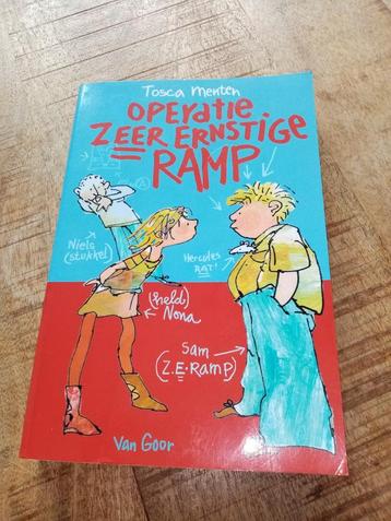 Tosca Menten, operatie zeer ernstige ramp