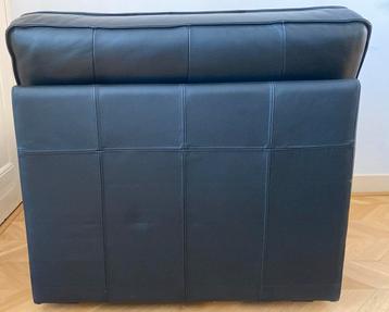 Ikea KIVIK 1-persoonsbank in zwarte leer - afbeelding 3 Ikea KIVIK 1-persoonsbank in zwarte leer - afbeelding 3