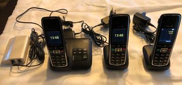 Gigaset C530A Telefoon handsets, 3 stuks.