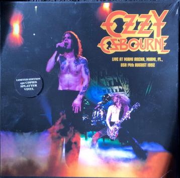Ozzy Osbourne: Live Miami 1992  3 lp box splatter vinyl