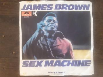Single James Brown: Sex Machine part 1 + part 2  goede staat