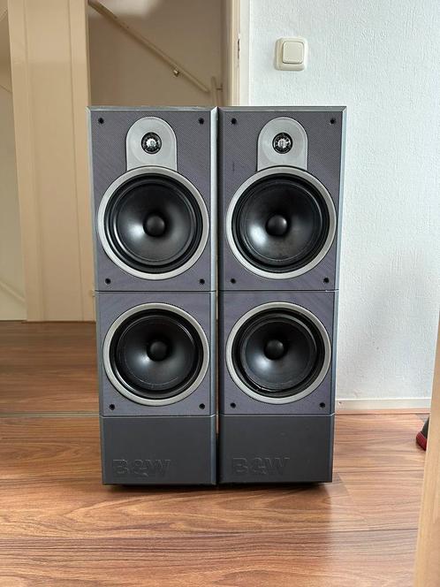B&W DM620 Hifi speakers, Audio, Tv en Foto, Luidsprekers, Gebruikt, Front, Rear of Stereo speakers, 60 tot 120 watt, Bowers & Wilkins (B&W)