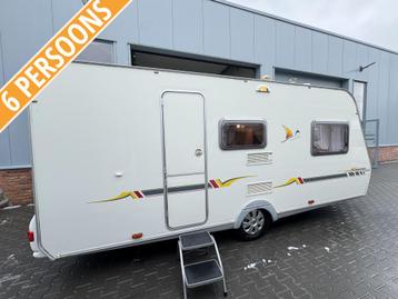 Sterckeman Nova Star 490 PE / 6 persoons / voortent / mover