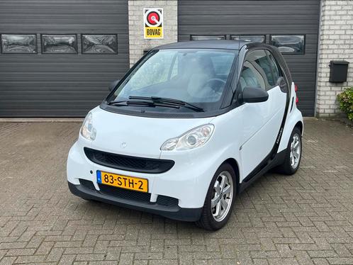 Smart Fortwo 1.0 45KW Coupe MHD Semi Automaat 2011 Zwart, Auto's, Smart, Bedrijf, Te koop, ForTwo, Airbags, Airconditioning, Alarm