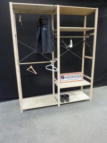 stelling / kledingkast / kledingrek Ikea Ivar 175x50x213cm - afbeelding 2 stelling / kledingkast / kledingrek Ikea Ivar 175x50x213cm - afbeelding 2