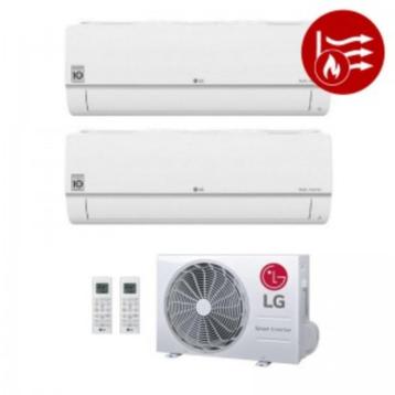 airco LG dualcool 5KW + 3.5kw incl. standaard montage