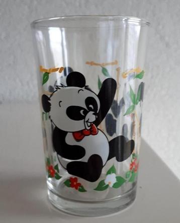 Glas met Panda opdruk