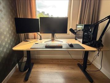 Ikea Bekant zit-sta bureau elektrisch 160x80 licht eiken - afbeelding 3 Ikea Bekant zit-sta bureau elektrisch 160x80 licht eiken - afbeelding 3