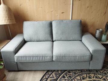 KIVIK 2 zits bank IKEA z.g.a.n. beige/grijs - afbeelding 3 KIVIK 2 zits bank IKEA z.g.a.n. beige/grijs - afbeelding 3