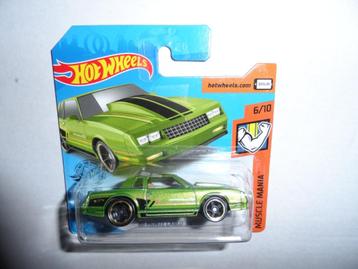Hot Wheels - '86 Monte Carlo SS - Chevrolet (groen)  1:64
