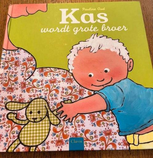 Zwangerschap: voorleesboek Kas wordt grote broer, Boeken, Kinderboeken | Baby's en Peuters, Zo goed als nieuw, 1 tot 2 jaar, Ophalen of Verzenden