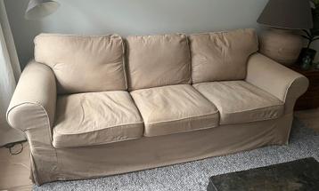 IKEA Ektorp 3-zits : beige zandkleur - afbeelding 3 IKEA Ektorp 3-zits : beige zandkleur - afbeelding 3