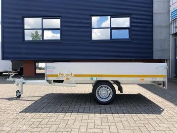 ACTIE! Eduard Enkel- as plateauwagen 250x145cm 750kg