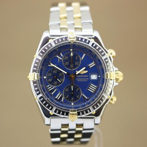 Breitling Crosswind Goud/Staal B13355, Sieraden, Tassen en Uiterlijk, Horloges | Heren, Zo goed als nieuw, Polshorloge, Breitling