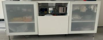 Ikea Besta TV Meubel - Wit - afbeelding 1 Ikea Besta TV Meubel - Wit - afbeelding 1