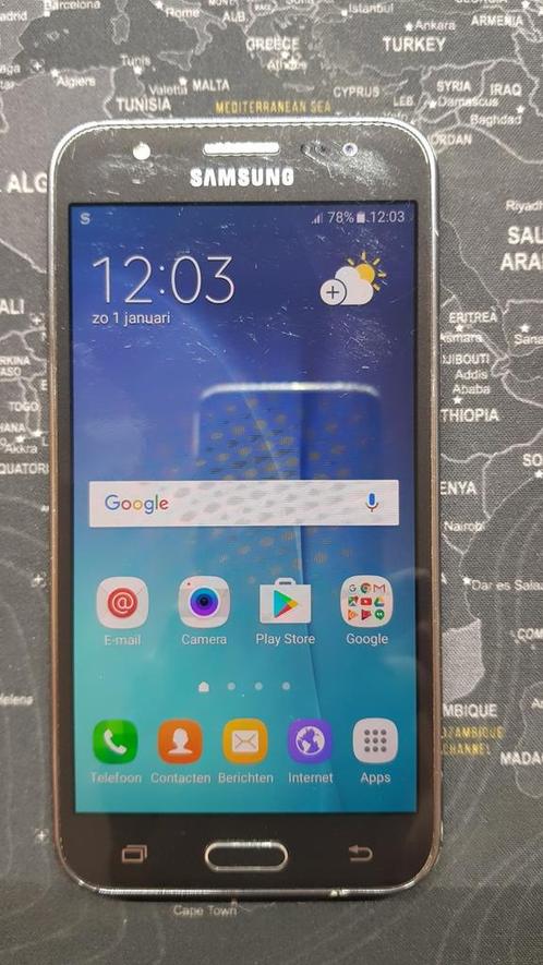 Samsung Galaxy J5, zwart, Telecommunicatie, Mobiele telefoons | Samsung, Gebruikt, 8 GB, Touchscreen, Zwart, Ophalen of Verzenden