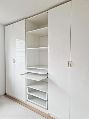 Ikea Pax kasten Garderobekasten Luxe Hoogglans glas lade 275 - afbeelding 2 Ikea Pax kasten Garderobekasten Luxe Hoogglans glas lade 275 - afbeelding 2