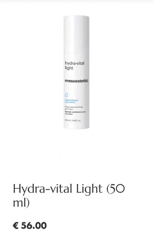 Hydra-vital Light (50 ml), Sieraden, Tassen en Uiterlijk, Uiterlijk | Gezichtsverzorging, Nieuw, Verzorging, Ophalen of Verzenden