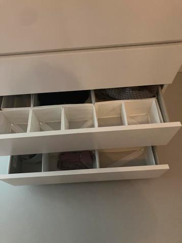 Witte IKEA ladenkast MALM - afbeelding 3 Witte IKEA ladenkast MALM - afbeelding 3