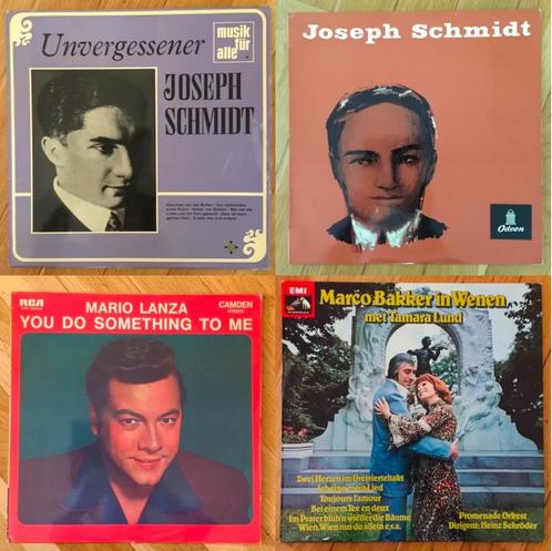 4x LP Klassiek Mario Lanza Joseph Schmidt, Cd's en Dvd's, Vinyl | Klassiek, Gebruikt, Ophalen of Verzenden