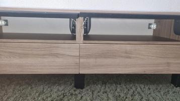 IKEA BESTÅ Kastencombinatie - Zwart & Wit Hout - afbeelding 3 IKEA BESTÅ Kastencombinatie - Zwart & Wit Hout - afbeelding 3