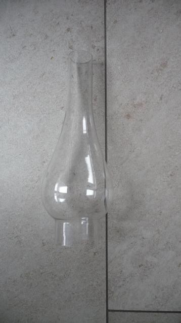 Petroleumlamp glas - 27 cm