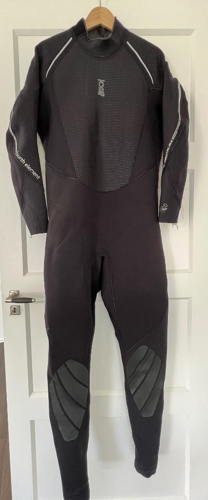 ZGAN Fourth Element Proteus II 3mm extra warm duikpak XXL, Watersport en Boten, Duiken, Zo goed als nieuw, Duikpak, Ophalen of Verzenden