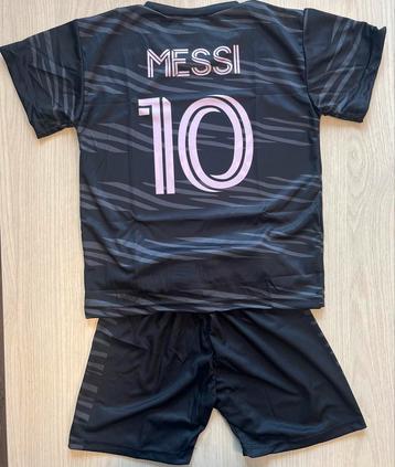 Messi inter Miami voetbaltenue shirt met broek