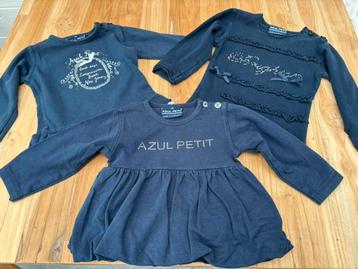 Azul Petit truitjes maat 74, 3 stuks