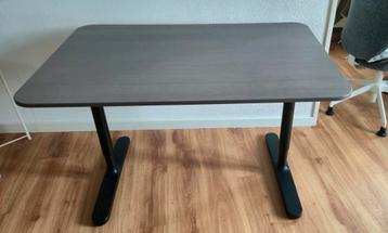 IKEA Bekant, 120cm x 80cm, grijs/bruin. - afbeelding 1 IKEA Bekant, 120cm x 80cm, grijs/bruin. - afbeelding 1