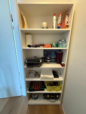 Billy Boekenkast Ikea wit 80 x 28 x 202 cm - afbeelding 2 Billy Boekenkast Ikea wit 80 x 28 x 202 cm - afbeelding 2