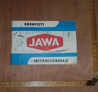 Bromfiets Jawa Instructieboekje, Fietsen en Brommers, Handleidingen en Instructieboekjes, Gebruikt, Ophalen of Verzenden