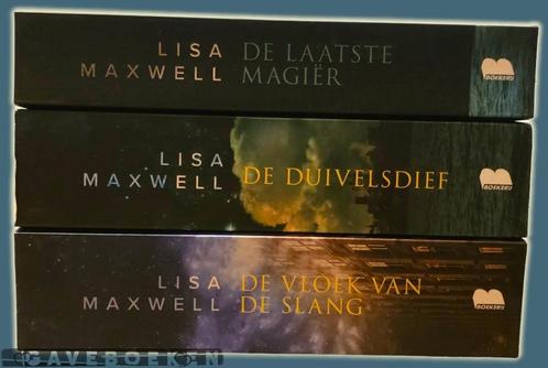 Magiër - Lisa Maxwell - Boekerij - 3x - Paperback, Boeken, Fantasy, Gelezen, Ophalen of Verzenden