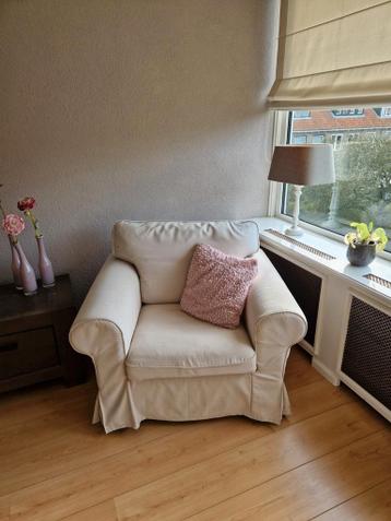 Ikea Ektorp bank, fauteuil & poef - set - afbeelding 1 Ikea Ektorp bank, fauteuil & poef - set - afbeelding 1